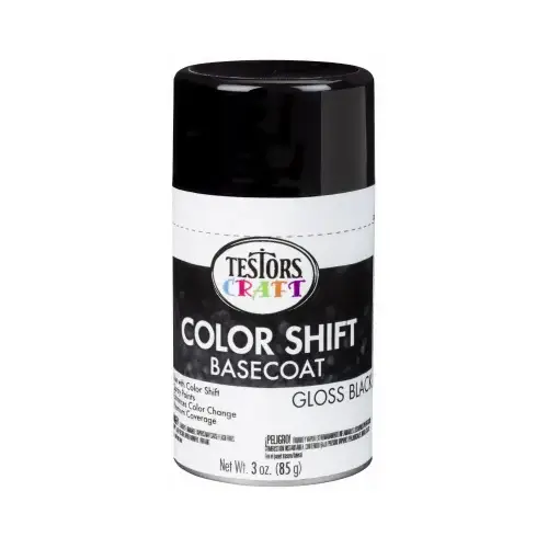 Color Shift Craft Paint, Black Base Coat, 3-oz.