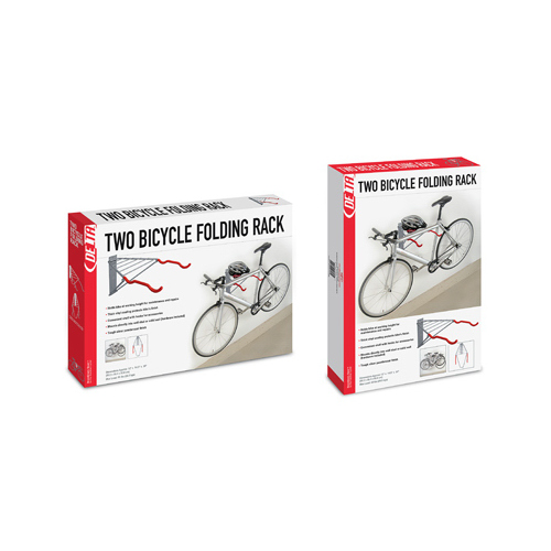 DELTA CYCLE CORP RS5103 2-Bike Folding Wall Rack