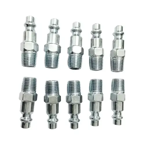 INTRADIN HK CO., LIMITED 1204S246 I/M Plugs, 1/4-In. Male - pack of 5