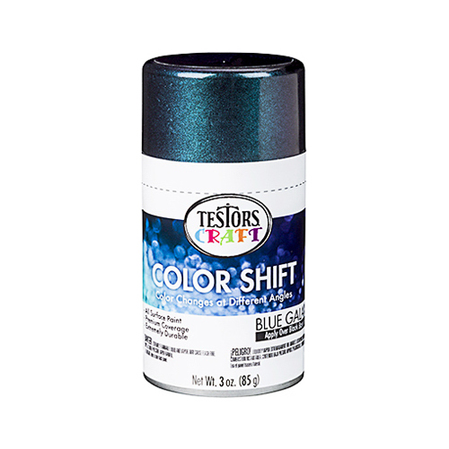 Testors 330573 Color Shift Spray Paint, Blue Galaxy, 3-oz.