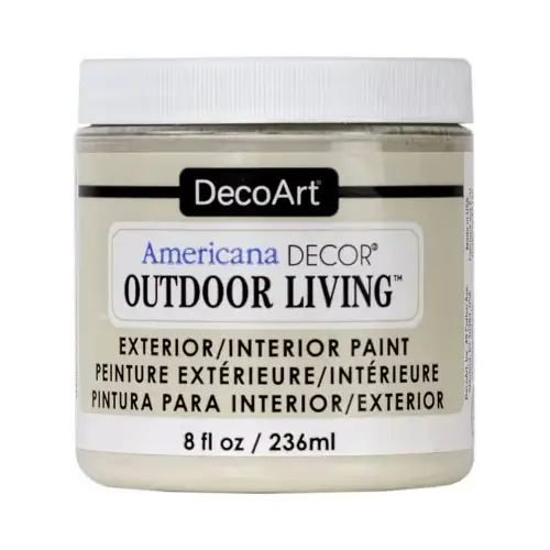 Americana Decor Outdoor Living Craft Paint, Sand, 8-oz.