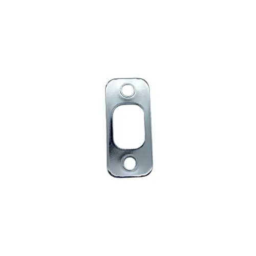 Kwikset 85063-26 1" x 2-1/4" Radius Corner Deadbolt Strike Bright Chrome Finish