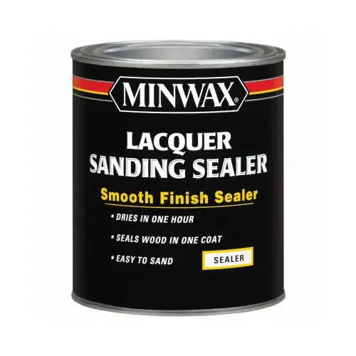 MINWAX COMPANY, THE 15400 Lacquer Sanding Sealer, 1-Qt. Clear