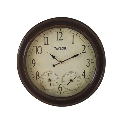 14-Inch Clock Thermometer