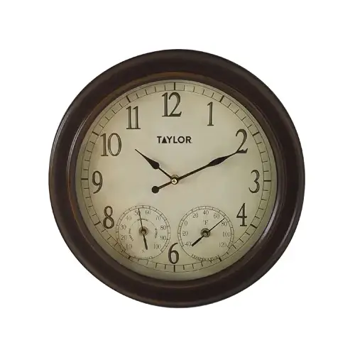 14-Inch Clock Thermometer