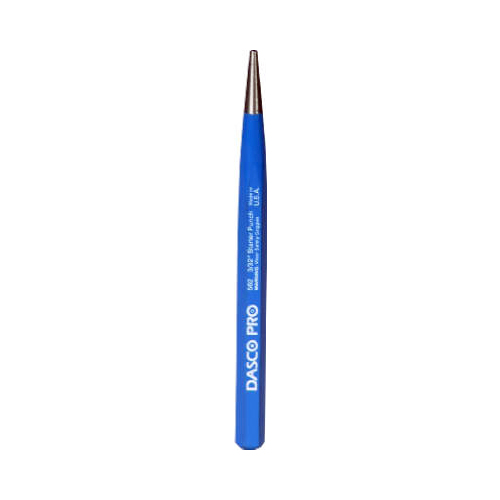 Center Punch, 1/2 in Tip, 5-1/2 in L, HCS