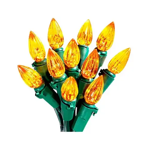 INLITEN LLC-IMPORT V31370-88 Halloween Lights Set, Orange LED, 70-Ct.