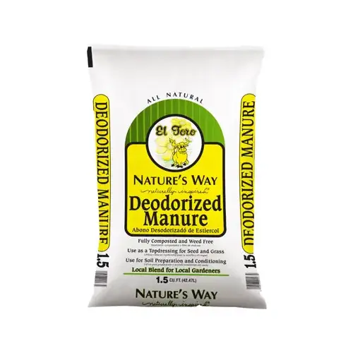 El Toro Deodorized Steer Manure, 1.5 Cu. Ft.