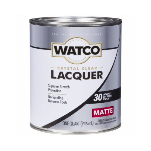 Watco 321533 QT CLR Matte Lacquer