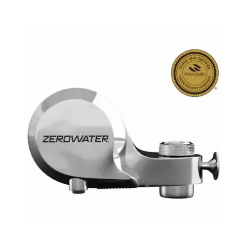 ZeroWater ZFM-400CR Water Filtration System ExtremeLife Faucet Mount Chrome