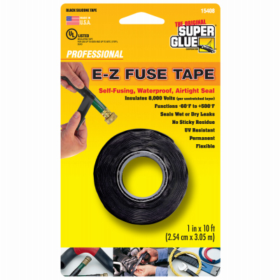 The Original Super Glue 11710161 TAPE SILICONE ROLL 1IN X 10FT