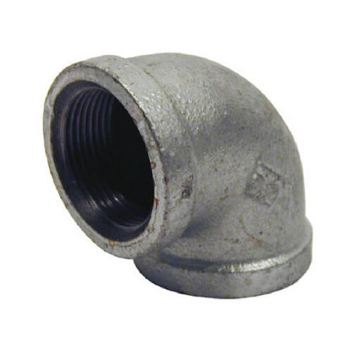 Galvanized Equal Elbow, 90 Degrees, 1/4-In.