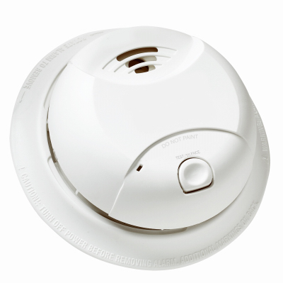 First Alert 0827B Smoke Alarm, 3 V, Ionization Sensor, 85 dB, White