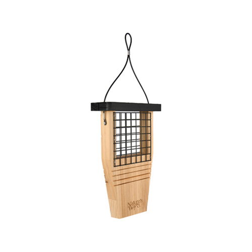 Suet Bird Feeder, Cedar