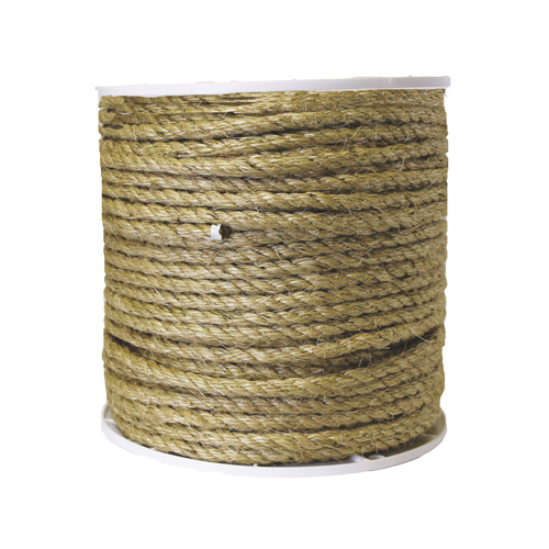 Sisal Rope, Twisted, 3/8-In. x 365-Ft.