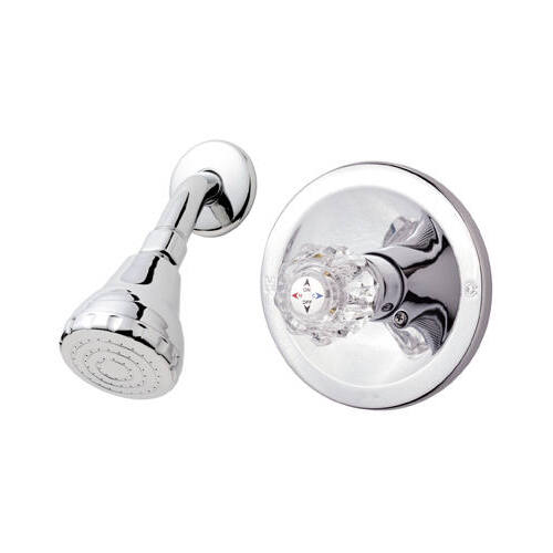 Single Handle Shower Faucet, Chrome