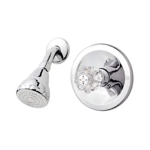 HomePointe 239946 Single Handle Shower Faucet, Chrome