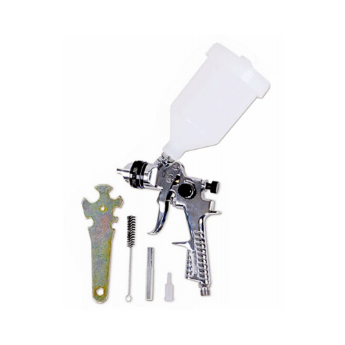 INTRADIN HK CO., LIMITED 1202S1128 HVLP Spray Gun With Air Regulator, Gravity-Feed