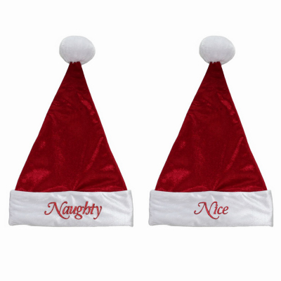 DYNO SEASONAL SOLUTIONS 0470053-3CC Santa Hat, Red Velvet, 17-In.