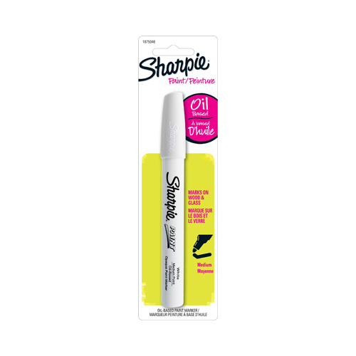 Uni Paint Marker, Regular Tip, White