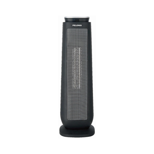 Pelonis HC-1004 Ceramic LED Tower Heater With Remote, 23-In.