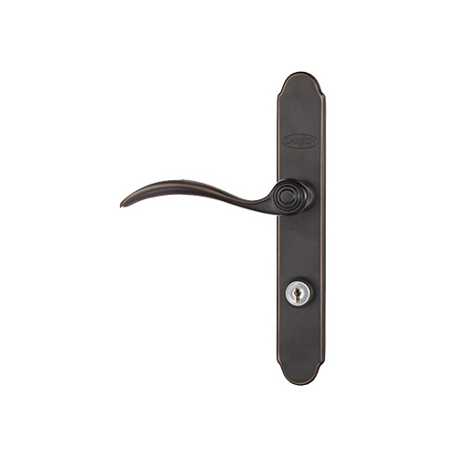 LARSON 20297857 QuickFit Series Door Handleset, Metal, Aged Bronze