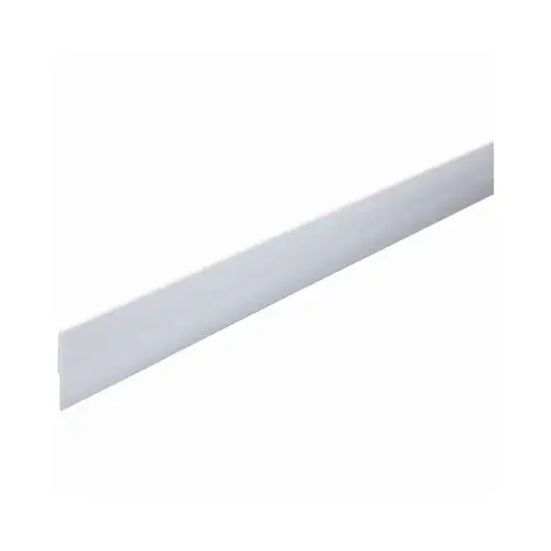 36 In. White Vinyl Economy Self-adhesive Door Sweep