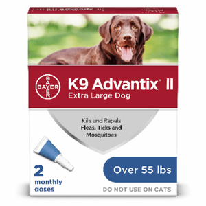 K9 advantix ii over hot sale 55