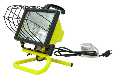 SOUTHWIRE/COLEMAN CABLE L20ME Portable Halogen Work Light, 500-Watts