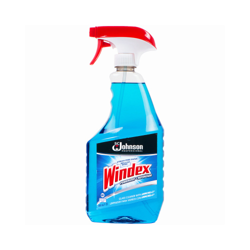 WINDEX 322338 Blue Glass Cleaner With Ammonia-D, 32-oz. Trigger Spray