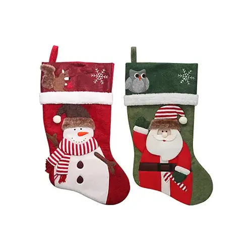 DYNO SEASONAL SOLUTIONS 1197383CC Mottled Stocking, Felt, 19-In.