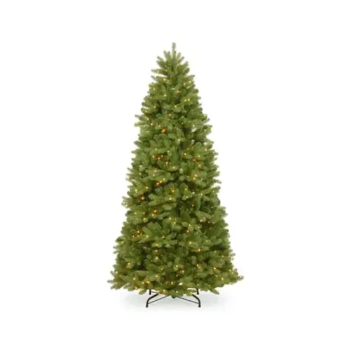 Artificial Pre-Lit Christmas Tree, Newberry Spruce, 750 Clear Lights, 7.5-Ft.