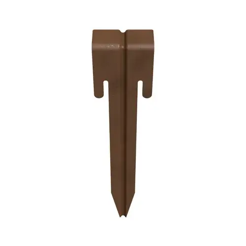 PANACEA 83651 Edging Stakes, Bronze Steel, 10.5-In - pack of 3