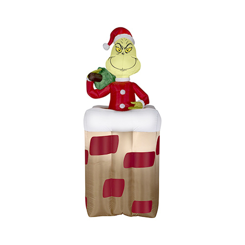 Christmas Inflatable Grinch, 6-Ft.