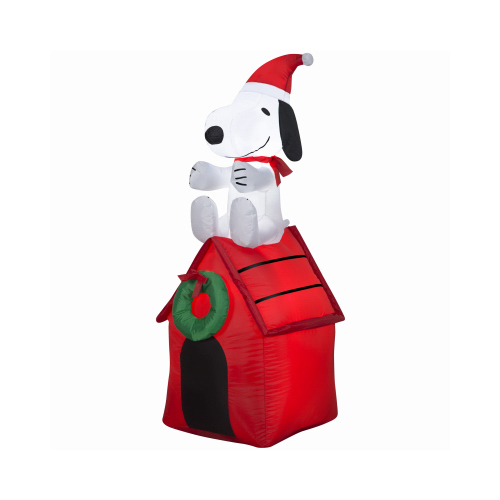 Christmas Inflatable Snoopy & Woodstock, 48-In.