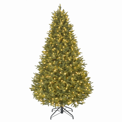 POLYGROUP EVERGREEN LIMITED TG70P5418L00 Ashby Artificial Pine Tree, 50 Micro Dot Lights, 7-Ft.