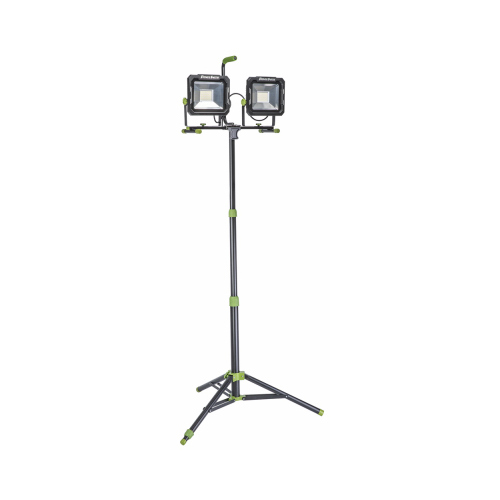 LED Work Light, Dual-Head, 15,000 Lumens