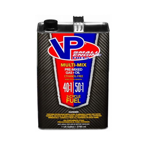 Premixed Small Engine Fuel, Multi-Mix 40:1/50:1, Gallon - pack of 4