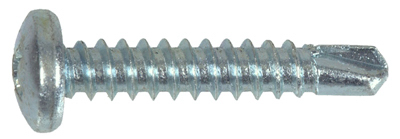 HILLMAN FASTENERS 47153 Sheet Metal Screws, Phillips Pan Head, Zinc Coated, 1/2-In. x #8, 1-Lb.