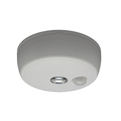 LED Motion-Sensing Ceiling Light, Wireless, 100 Lumens