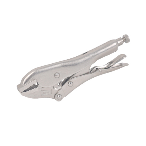 Locking Pliers, Straight Jaw, 7-In.