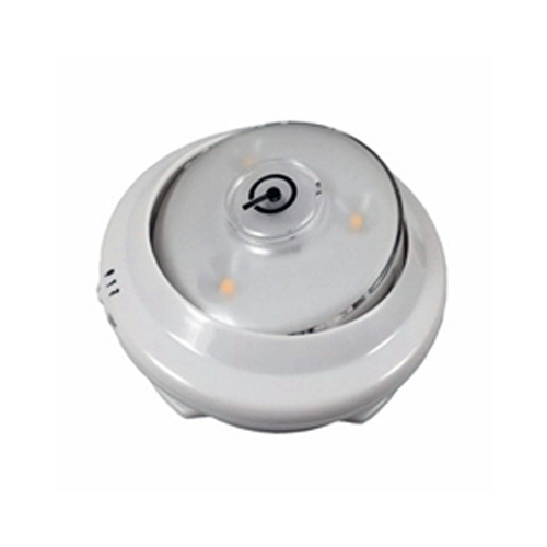 LED Swivel Puck Light With Sensor, Warm White, 55 Lumens