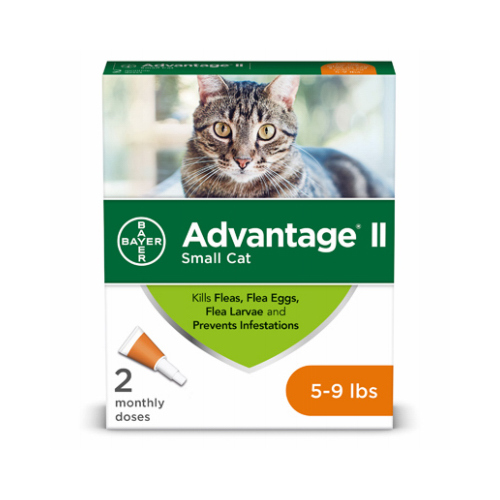 Flea Prevention for Small Cats, 5-9-Lbs., 2 Doses