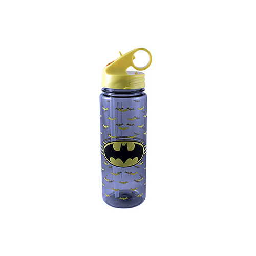 SILVER BUFFALO LLC BN8664 Batman Tritan Water Bottle, 600 ml