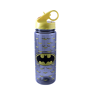 SILVER BUFFALO LLC BN8664 Batman Tritan Water Bottle, 600 ml