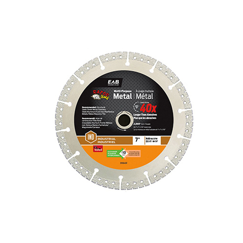 Diamond Saw Blade, Metal, 7-In.