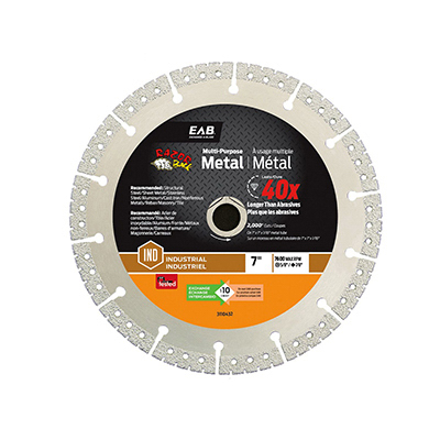 Exchange-A-Blade 3110432 Diamond Saw Blade, Metal, 7-In.