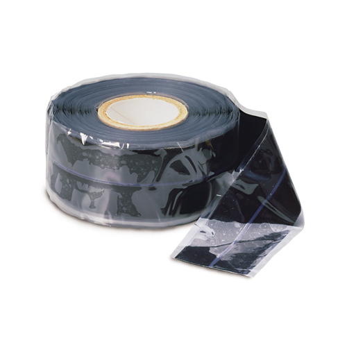 Self-Sealing Silicone Repair Tape, Black, 1-In. x 10-Ft.