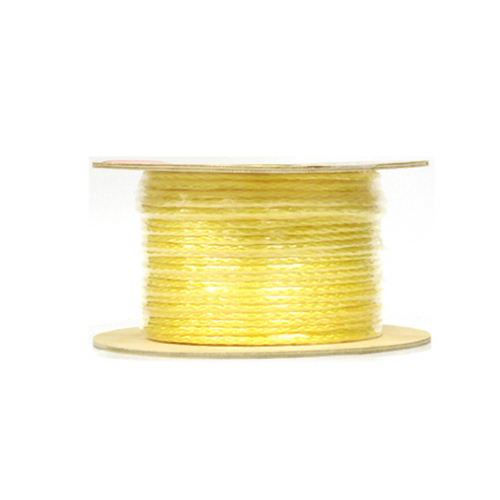 Polypropylene Rope, Braided, Yellow, 1/2-In. x 250-Ft.