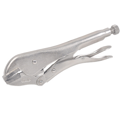 Master Mechanic 213271 Locking Pliers, Straight Jaw, 10-In.